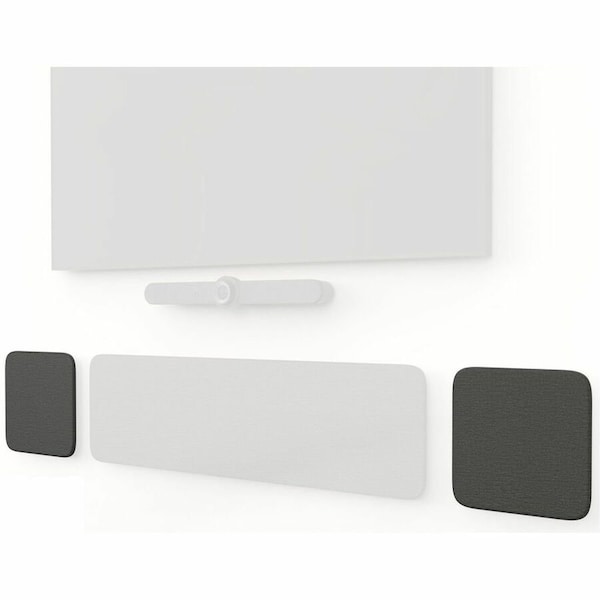Heckler ADA PANEL PAIR 20X20 - BLACK GREY H808-BG - main