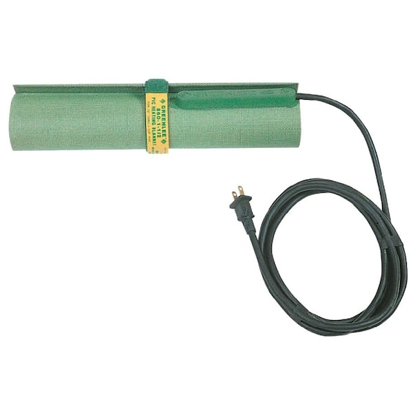 Greenlee PVC Heating Blanket, For 1/2" to 1-1/2" PVC Conduit, 120 Volts, 200 Watts, Silicon Rubber 860-1-1/2