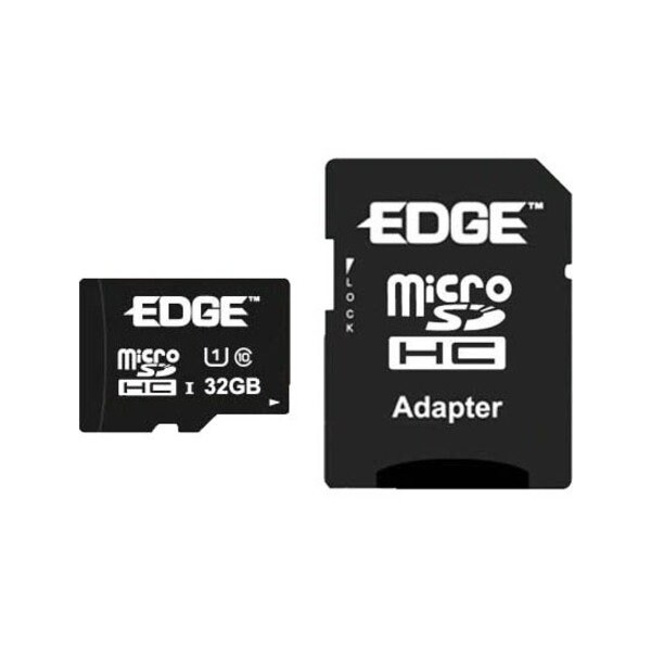 Edge Memory EDGE 32 GB Class 10/UHS-I (U1) microSDHC - Lifetime Warranty PE247959 - main