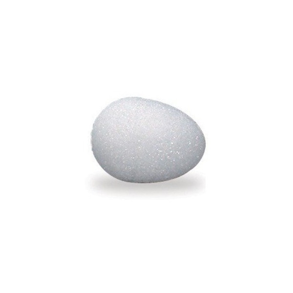 Hygloss Products Styrofoamâ„¢ Eggs, 2 Inch, White, PK36 51202 - main