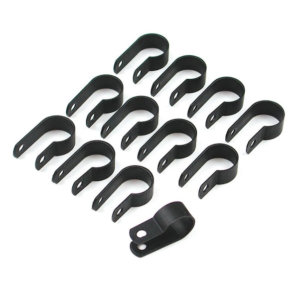 Distraccion 0.5 x 0.37 in. Push to Connect - Nylon Tube Clamps - 12 Piece DI2112592 - main