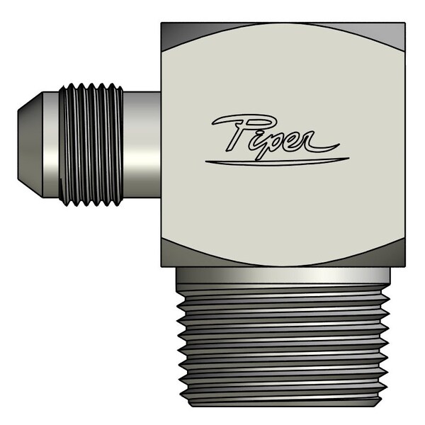 Piper 1in. Male JIC X 1-1/2in. Male Pipe, 90 Degree Elbow 0190-16-24 - main