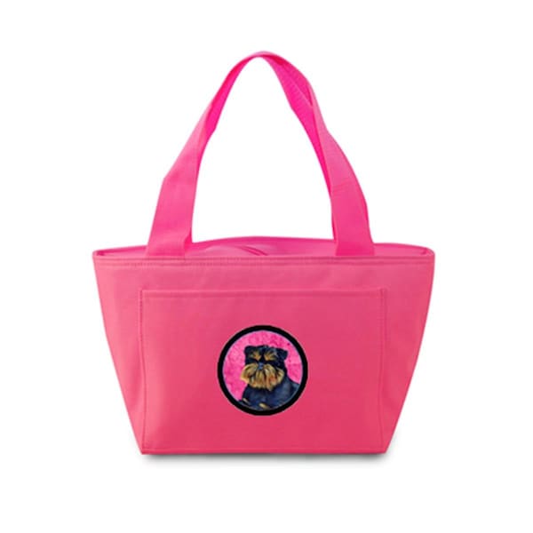 Carolines Treasures Pink Brussels Griffon Zippered Insulated School Washable And Stylish Lunch Bag Cooler LH9388PK-8808 - main