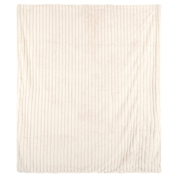 Lavish Home Faux Fur Throw Blanket 60x70 Blanket Soft Throw with Plush Faux Fur Front & Warm Mink Back 66-THROW057-I - main