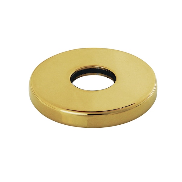 Kingston Brass Round Shower Arm Flange, Polished Brass K156F2 - main