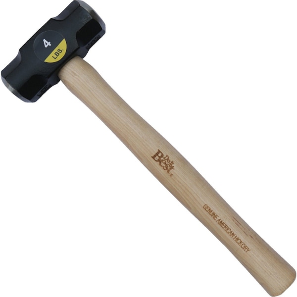 Do It Best 4 Lb. Steel Double Face Drilling Hammer with Hickory Handle 30915 - main