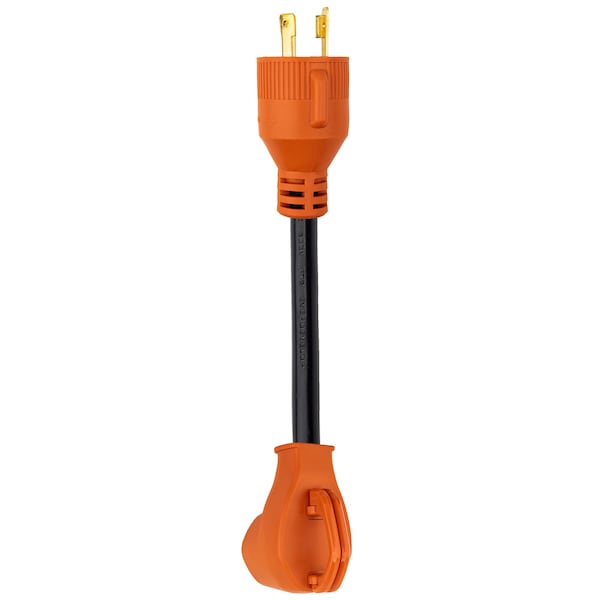 Power Sentry Generator Adapter Cord, TT-30R, L5-30P, Orange/Black GLRVAD330M30F012 - main