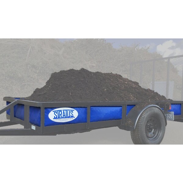 Stratus Sidewall Panels for 77 in. x 16 ft. Trailer - 8 in. High Opening, Royal Blue SWP77192-8 - main