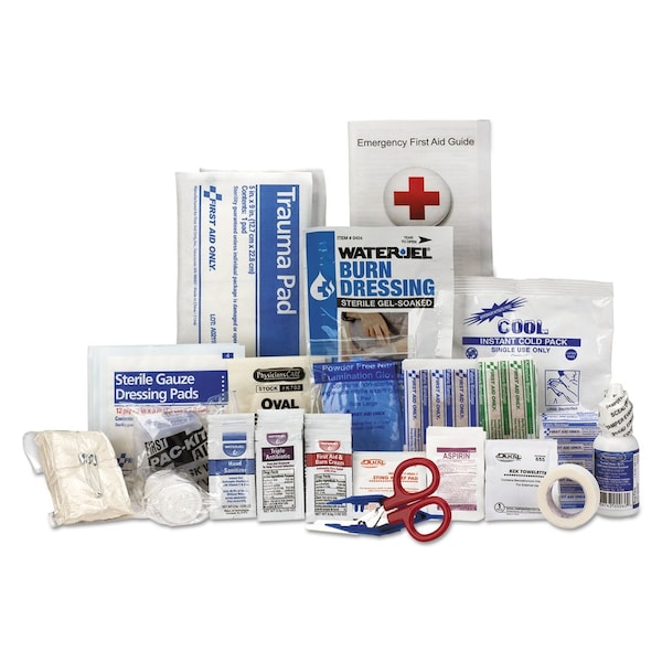 First Aid Only Twenty-Five Person ANSI A+ First Aid Kit Refill, 141 Pieces 90615 - main
