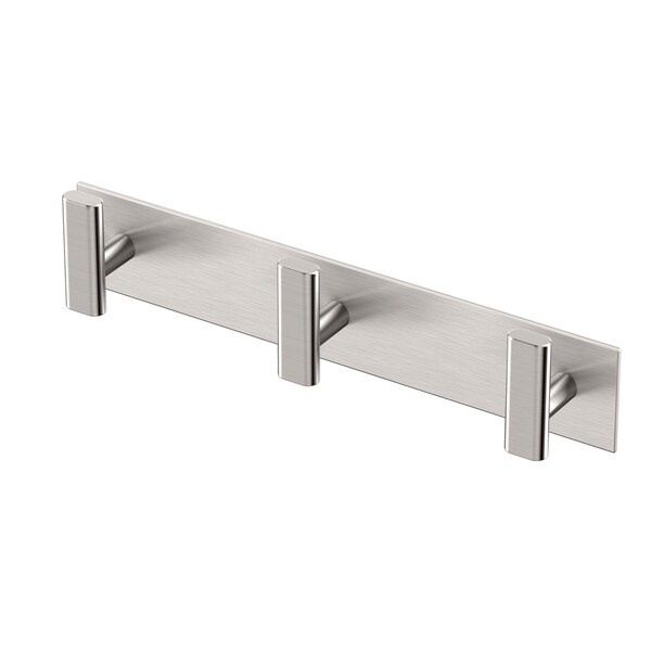 Gatco Elevate All Modern Décor 11" Triple Robe Hook, Satin Nickel 1287SN - main