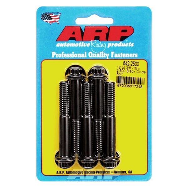 Whole-In-One 642-2500 0.37-16 x 2.5 in. 12 Point Bolt Kit - Set of 5 WH3613479 - main