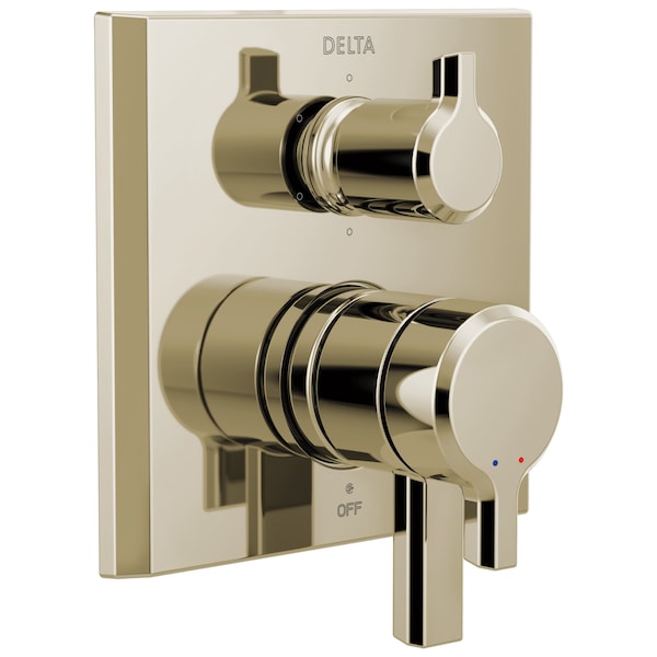 Delta Pivotal 2-Handle Monitor 17 Series Valve Trim with 6-Setting Diverter T27999-PN-PR - main