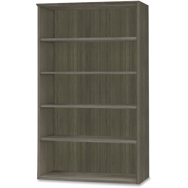 Mayline Medina Bookcase, 5 Shelf, Gray Steel MVB5LGS - main