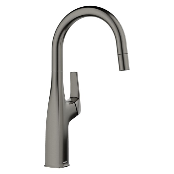 Blanco Rivana Bar 1.5 GPM, Satin Dark Steel 443268 - main