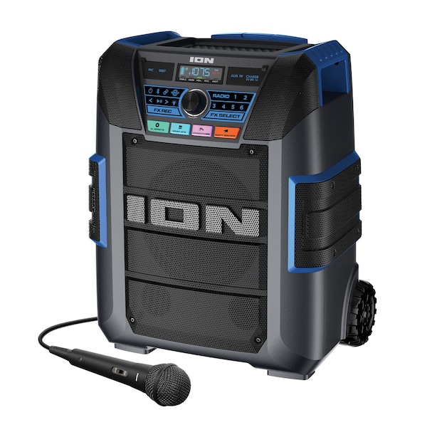 Ion Explorer XL Portable Bluetooth All-Weather Speaker W/ Microphone, Stereo-Link & 5-Speaker Sound IPA150X - main