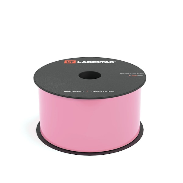 Labeltac LabelTac 4 and Pro Model Label Supply 2.5in x 150ft, Pink LT2512 - main