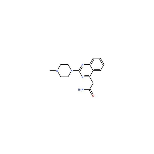 Ak Scientific 2-(2-(4-Methylpiperazin-1-yl)quinazolin-4-yl)acetamide (25mg), CAS 425638-73-9 Y6230-25mg - main