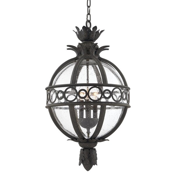 Troy Lighting Campanile 4 Light Lantern 16.75 In. French Iron F5009-FRN - main