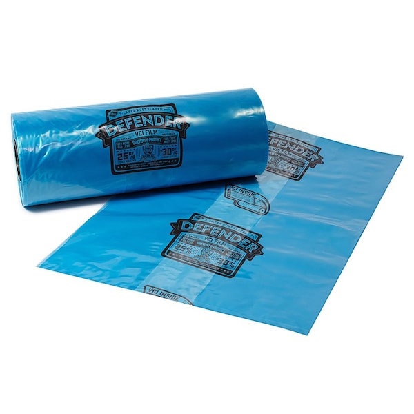 Armor Defender VCI Gusseted Bag, 55x50x 88, 3 Mil PE, Blue PB3B555088D - main