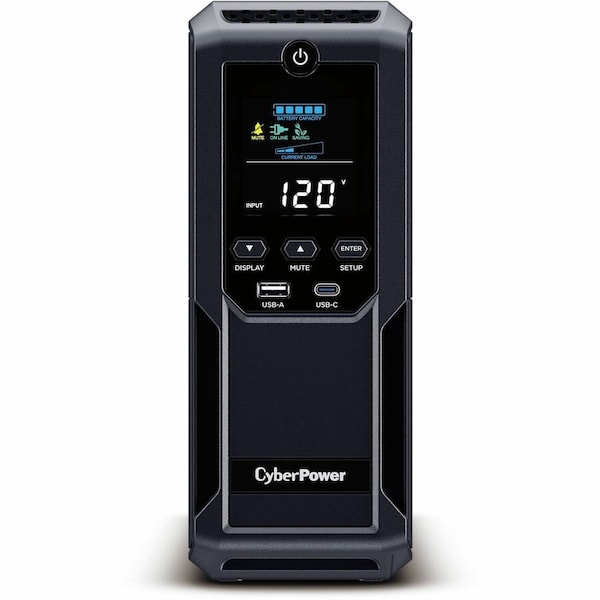 Cyberpower UPS System, 1500VA, Line Interactive, Out: 120V AC In: 120V AC BRG1500AVRLCD2 - main