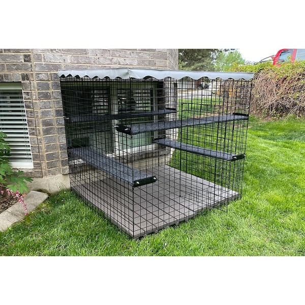 K9 Kennel Store 48in X 48in X 46in Outdoor Catio Enclosures 48X48X46-OCE - main