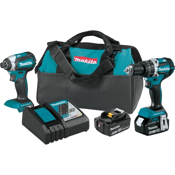Makita 18V LXT Brushless 2-Pc. Combo Kit (4.0Ah) XT269M - main