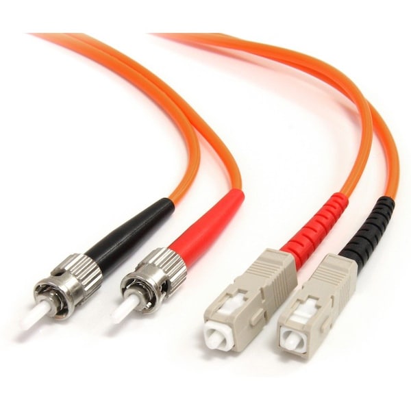 Startech.Com 1m Multimode Fiber Patch Cable ST - SC FIBSTSC1 - main