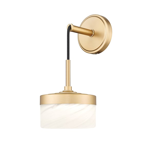 Z-Lite Renaud Modern Gold 1 Light Wall Sconce 827S-MGLD-LED - main