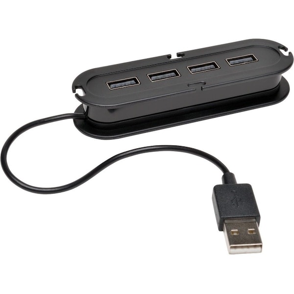 Tripp Lite 4-PORT HI-SPEED USB 2.0 ULTRA-MINI HUB U222-004 - main