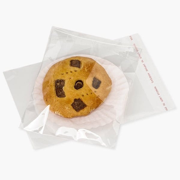 Nashville Wraps Clear Tape Resealable Cello Bags, 4.375 x5.75 in, 1000PK CBA45B - main