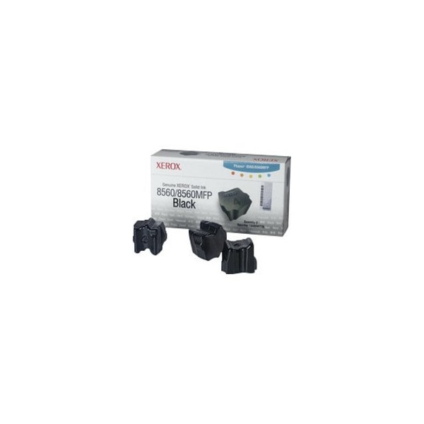 Xerox Solid Ink Sticks- f- Phaser 8560-8560MFP- 3400 Pg Yld- Black XER108R00726 - main