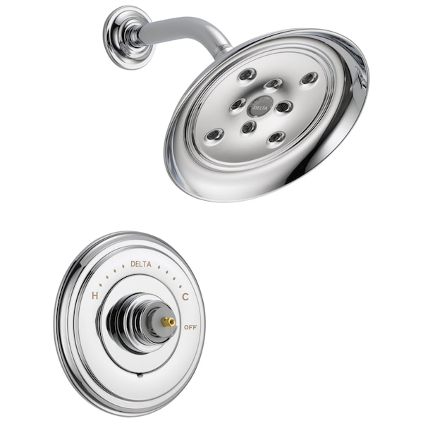 Delta Cassidy Monitor 14 Series H2OKinetic Shower Trim - Less Handle T14297-LHP - main