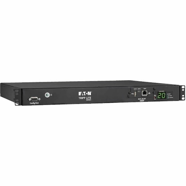 Tripp Lite PDU, 12 ft Cord L, 1 3/4 in H, 20 A PDUMNH20HVAT1 - main