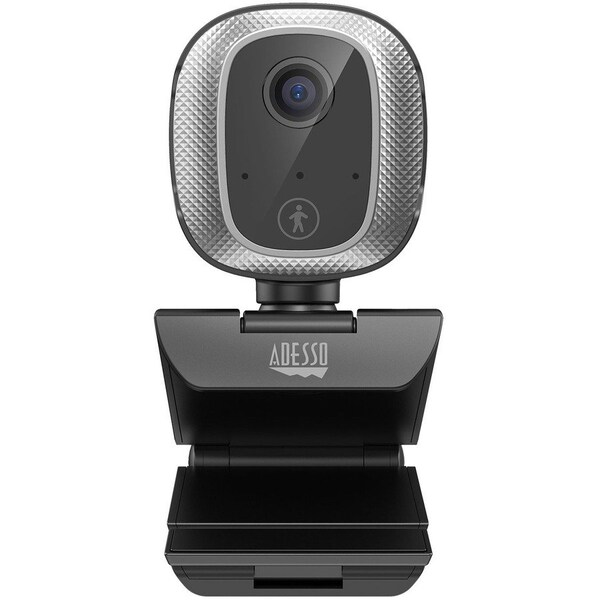 Adesso 1080P HD H.264 FIXED FOCUS USB WEBCAM WITH 305 MOTION TRACKING, BUILT-IN MICROPH CYBERTRACKM1 - main
