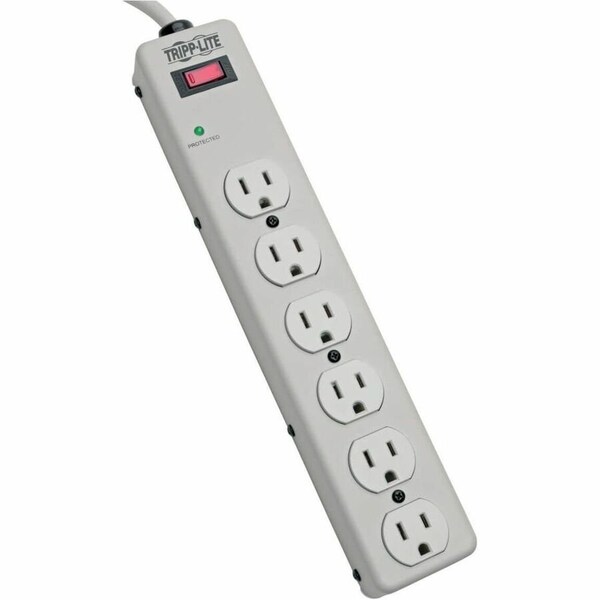 Eaton Tripp Lite Series Protect It 6-Outlet Surge Protector, 6 ft. 1.83 m cord, 1340 Joules, TLM606HJ - main