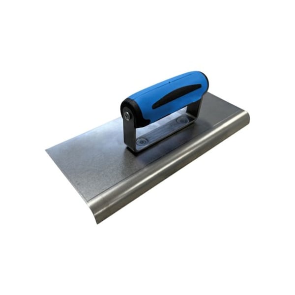 Beton Trowel Stainless Steel Edger 10-in. x 5-in. 1/2-in. R 5/8-in. Lip BT254SE - main