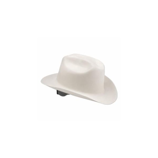 Jackson Safety Western Outlaw Hard Hat, 4 Point Ratchet, White 138-19500 - main