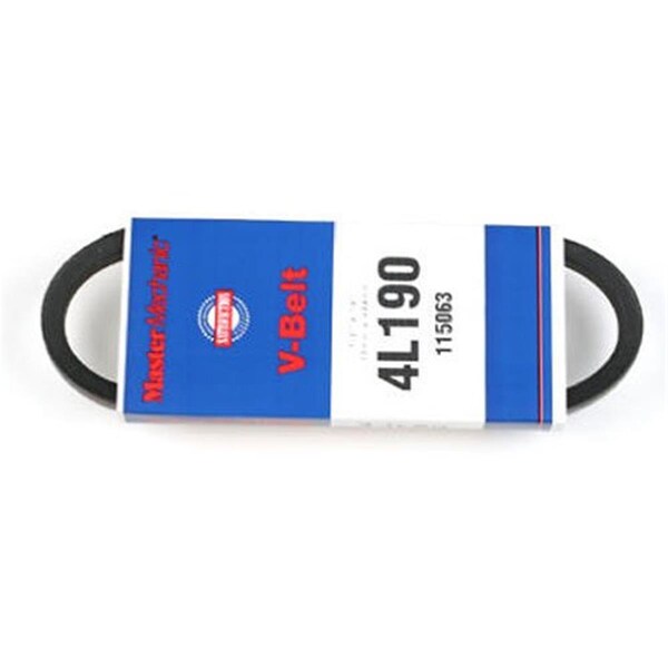 Gan Eden 19 x 0.5 in. Master Mechanic - Fractional Horsepower V Belt - Model 2190 - Block - 19 x 0.5 in. GA3855229 - main