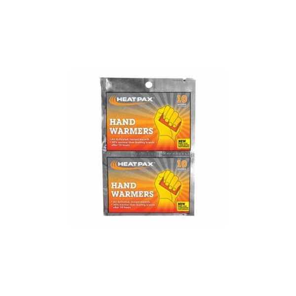 Occunomix HEAT PAX, Hand and Foot Warmer, Hand Warmer, 6.1 in L x 4.84 in W, Orange Woven Pack Inside 561-1100-10R - main