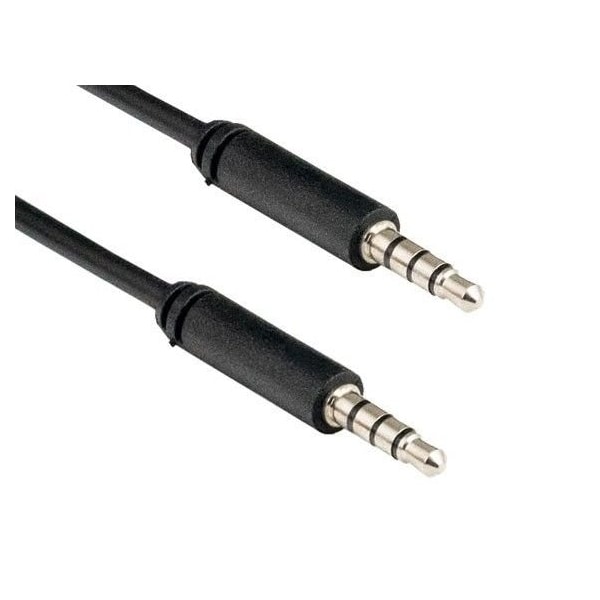 Sanoxy 3ft 3.5mm TRRS Male to Male Audio & Microphone Cable SNX-CBL-SR107-1103 - main