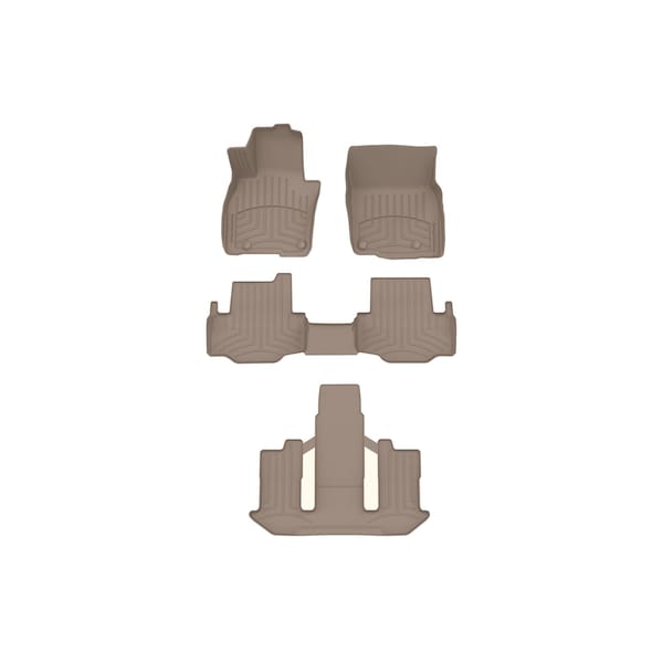 Weathertech Tan, Front and Rear and Rear FloorLiner HP 451813-1-3-5IM - main