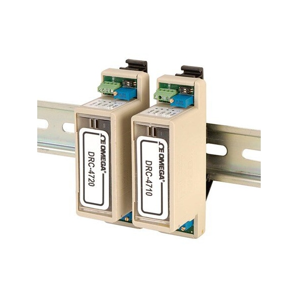 Omega Signal Conditioner: DIN Rail Mounting, 42 mm Overall Dp, 96 mm Overall Ht, 27 mm Overall Wd DRC-4710 - main
