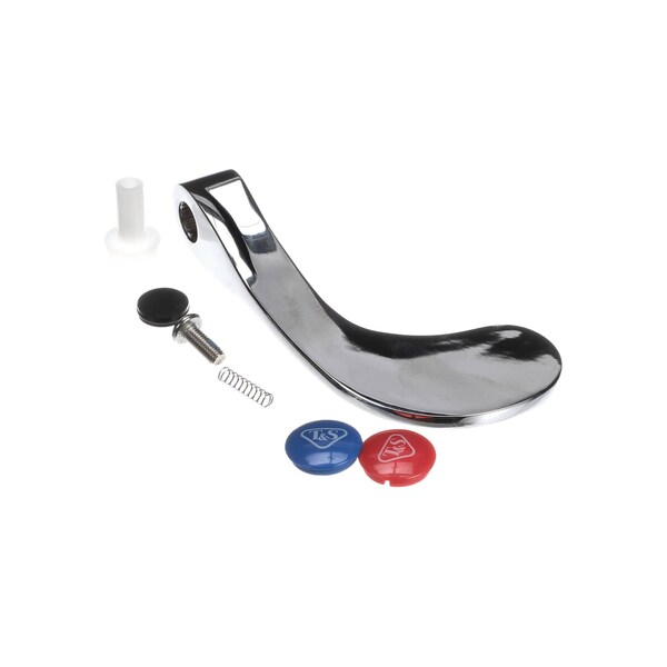 T&S Brass Wrist Action Handle Parts Kit, 4in, Includes Indexes, Srew, Spring, Seat Washer with Disc B-2K-NS - main