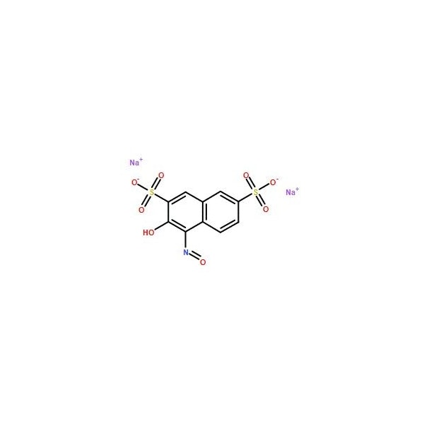 Ak Scientific Disodium 1-nitroso-2-naphthol-3, 6-disulfonate monohydrate (5g), CAS 525-05-3 Y2052-5g - main
