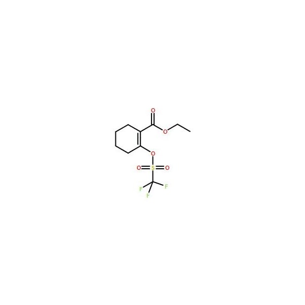 Ak Scientific Ethyl 2-(trifluoromethyl sulfonyloxy)-1-cyclohexene-1-carboxylate (1g), CAS 122135-83-5 3327AL-1g - main