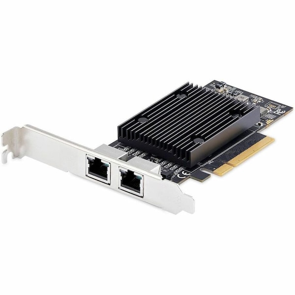 Startech.Com 2-PORT PCIE 10GB ETHERNET NETWORK CARD, 10GBE NETWORK INTERFACE CARD, BROADCOM B PR210B-NETWORK-CARD - main