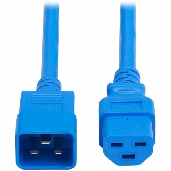 Eaton TRIPP LITE SERIES POWER CORD C20 TO C21 HEAVY-DUTY 20A 250V 12 AWG 4 FT. 1.2 M P035-004-ABL - main