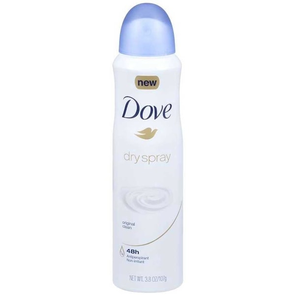 Dove Original Clean Antiperspirants/Deodorants Dry Spray, 3.8 Ounce, 12PK 84152806 - main