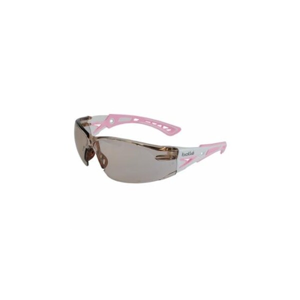 Bolle Safety Rush+ Series Safety Glasses, CSP Lens, Anti-Scratch/Platinum Anti-Fog, 10PK 286-40249 - main