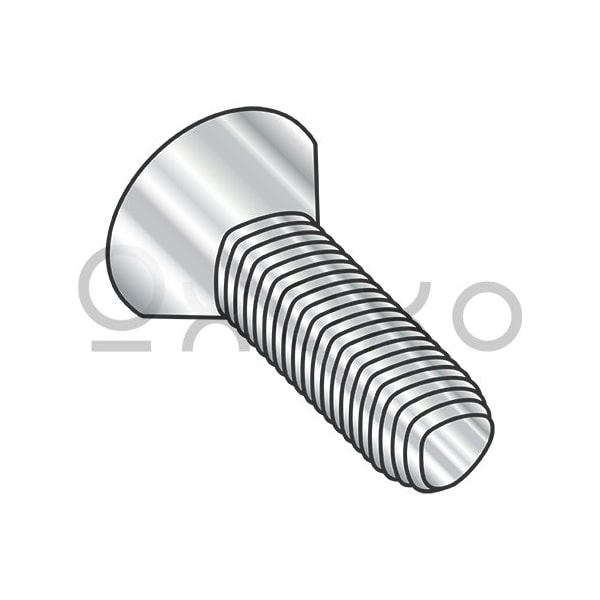 Oxoxo 6-32X3/8 Phil Flat Taptite Alternative Thread Rolling Screw Fully Thrd 18-8 S/S Pass &Wax, 5000PK 343909 - main